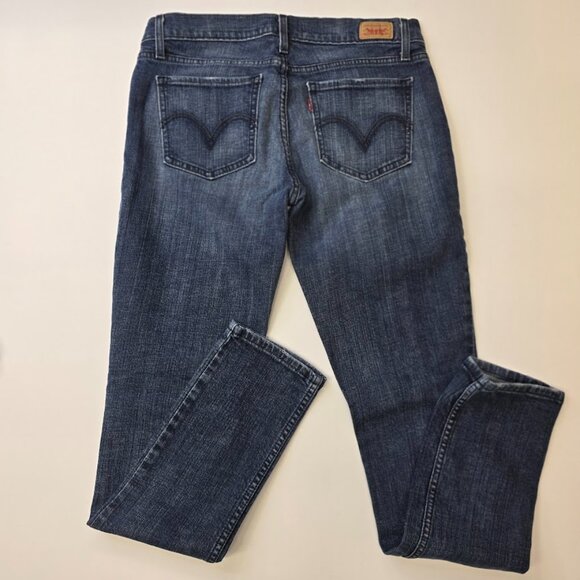 Levi Skinny Medium Dark Wash‎ Jeans 11M - Picture 2 of 7